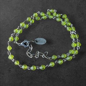 ATTITUDE BEADED GREEN NECKLACE FOR WOMEN
